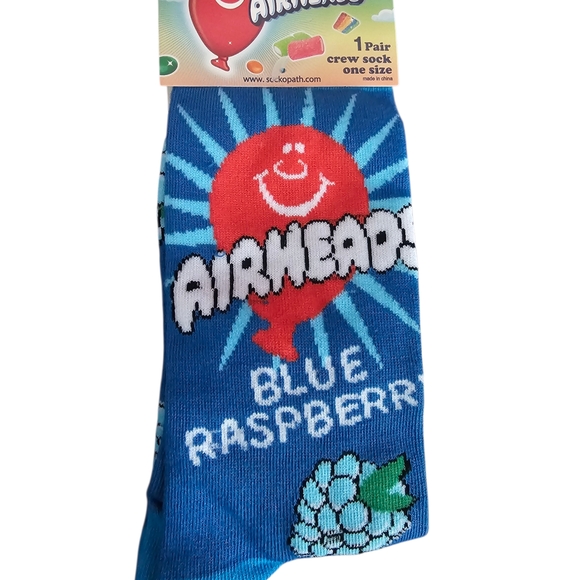 Blue Raspberry Men's Socks - Picture 3 of 3